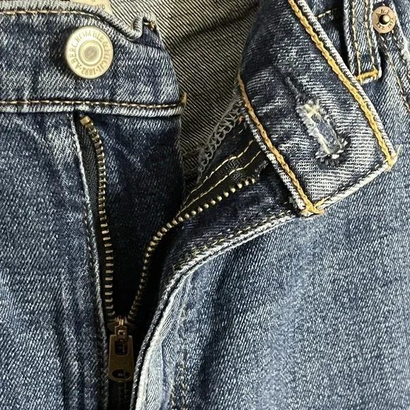 Abercrombie Fitch Curve Love Ankle Straight High Rise Jeans Women's Size 18/34 R - Picture 7 of 12